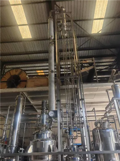 Etanol nikotinuttagningsutrustning